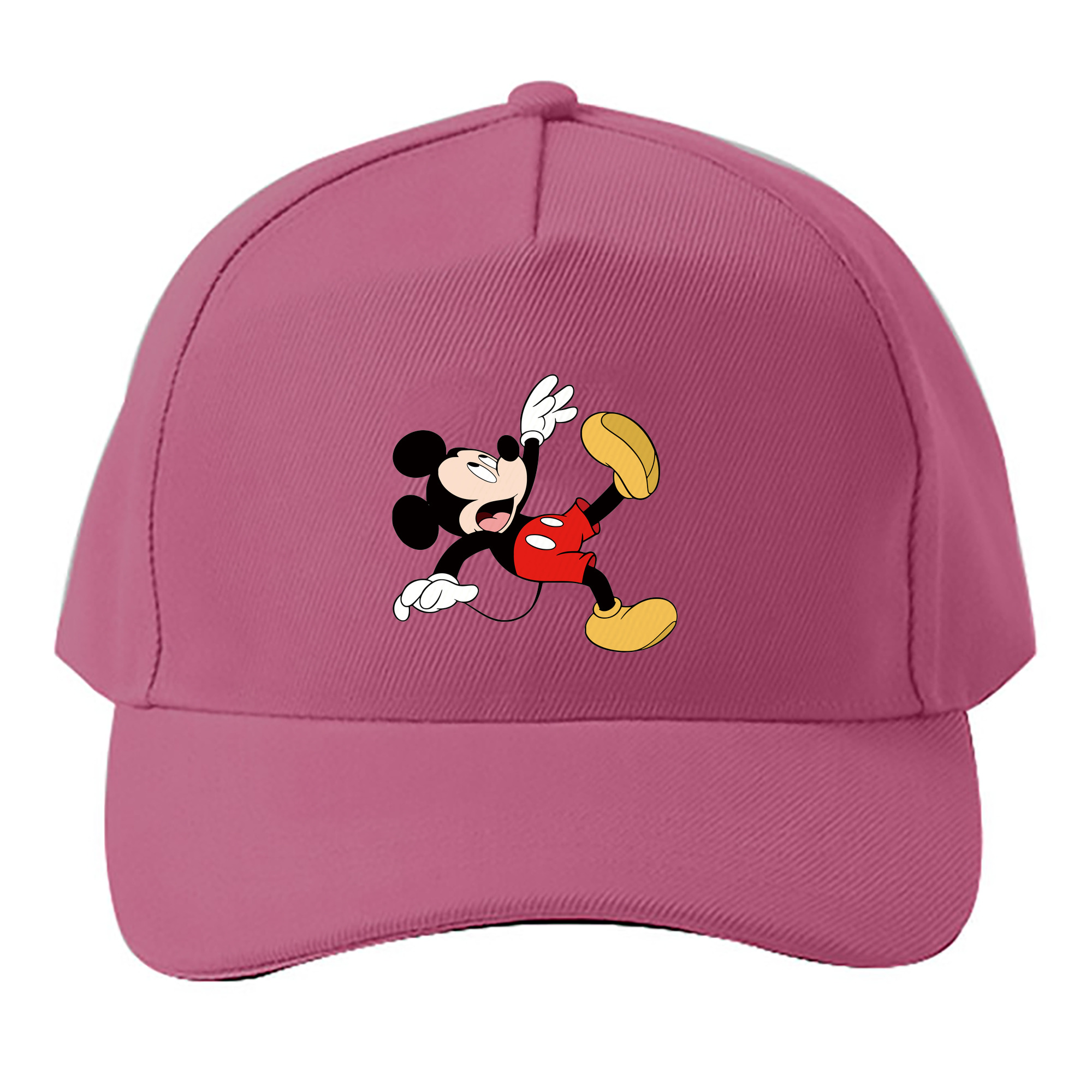 （画像用） ミッキーマウス Mickey Mouse ベースボールキャップ 綿100％ 男女兼用 帽子 スポーツ